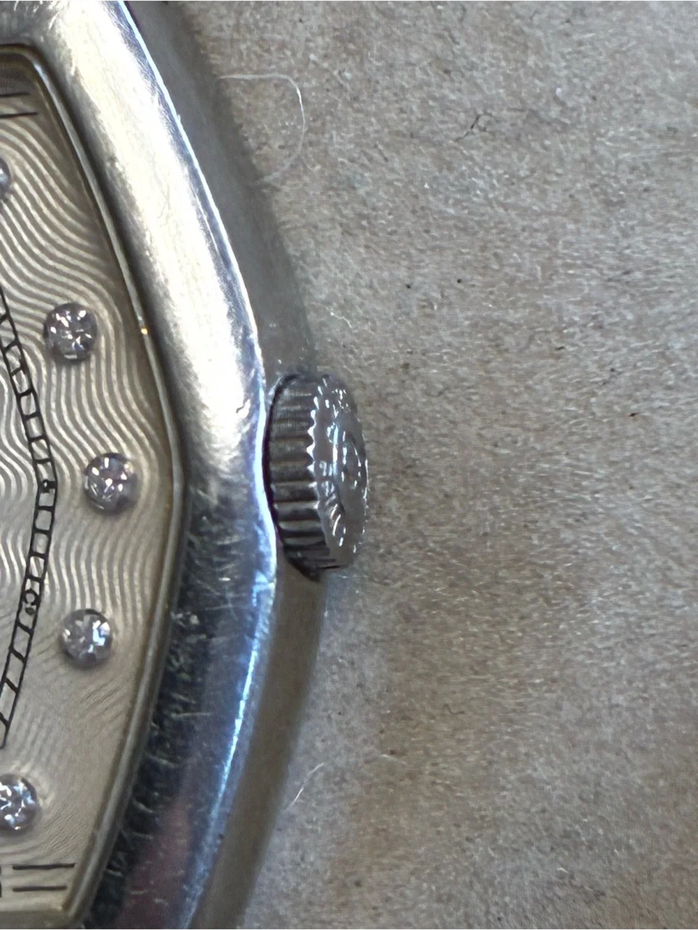 Bedat & Co. Ladies Watch No.3 Ref 306 Stainless Steel Diamond Dial New Battery